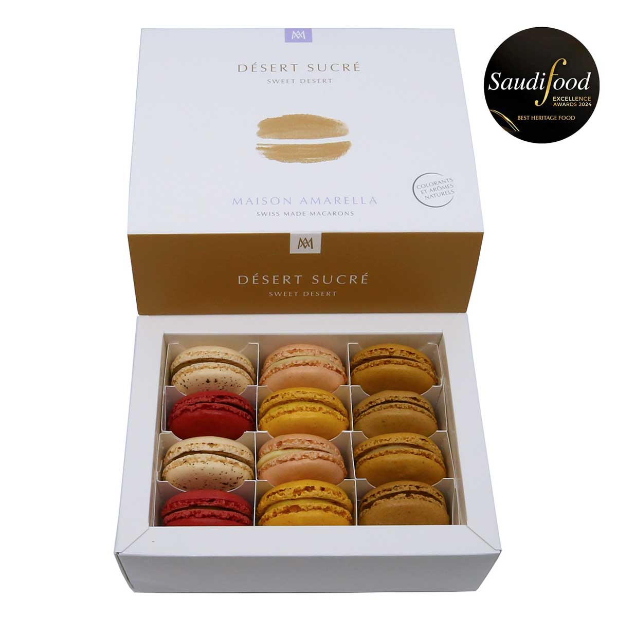 Box of macarons