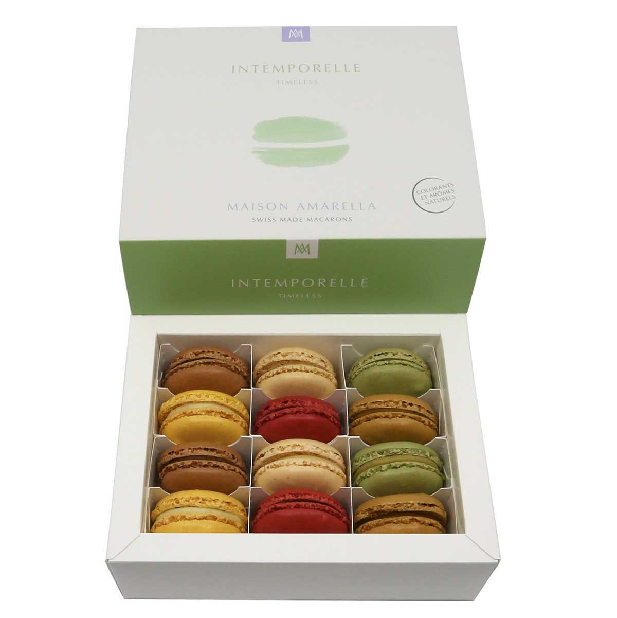 Box of macarons